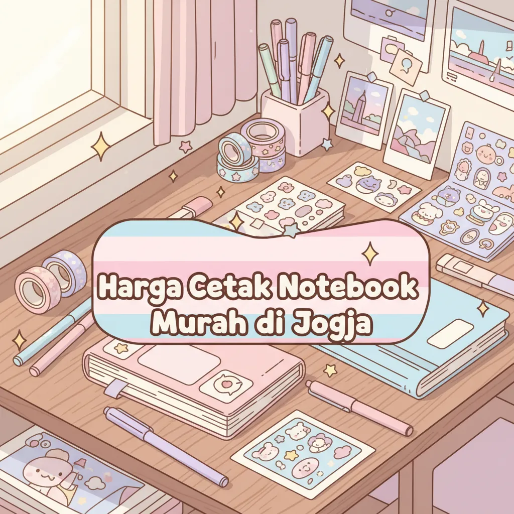 Harga Cetak Notebook Murah di Jogja — Custom Desain Kamu - Artikel Digital Printing Jogja | Papero Studio